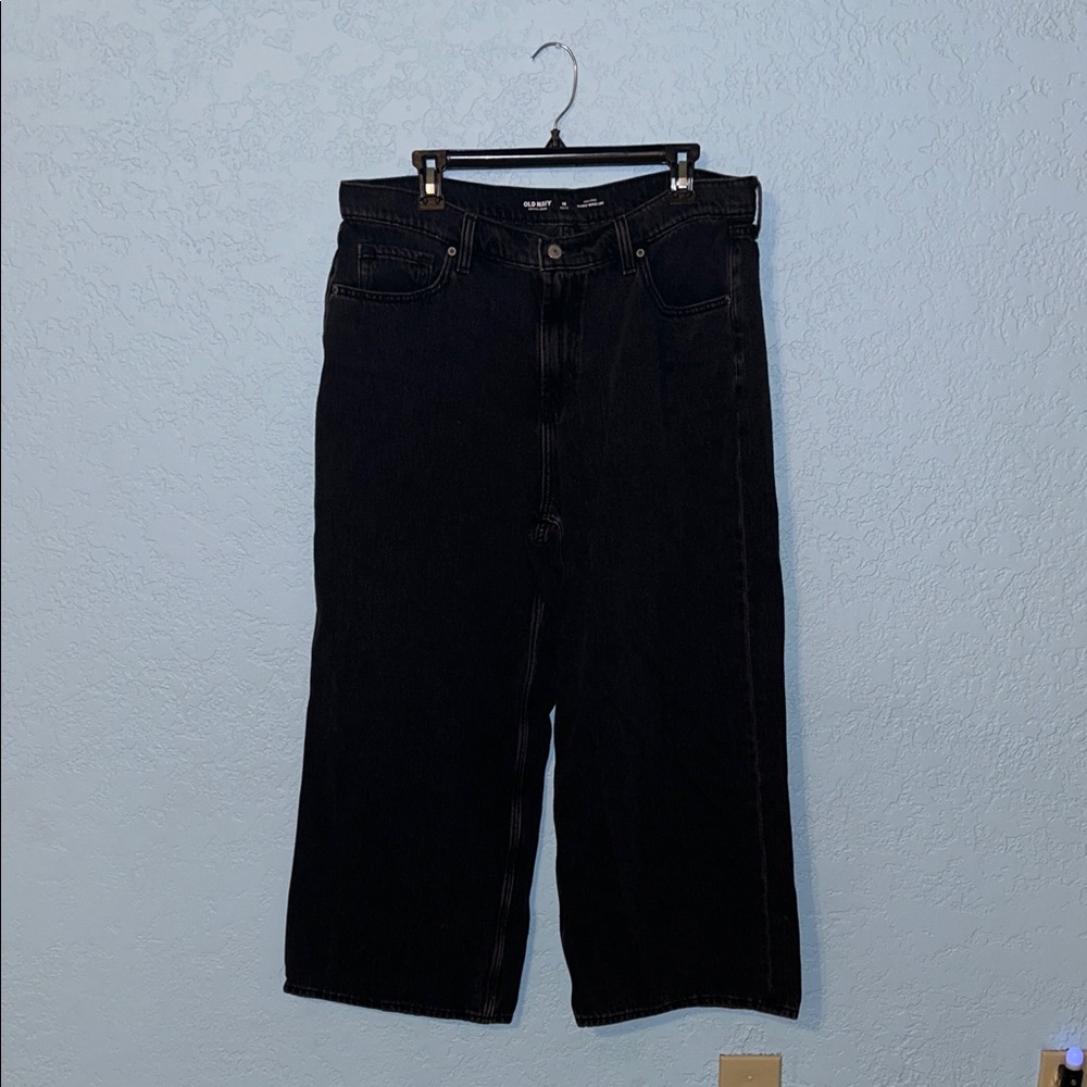 Old Navy Women's High Rise Black Jeans